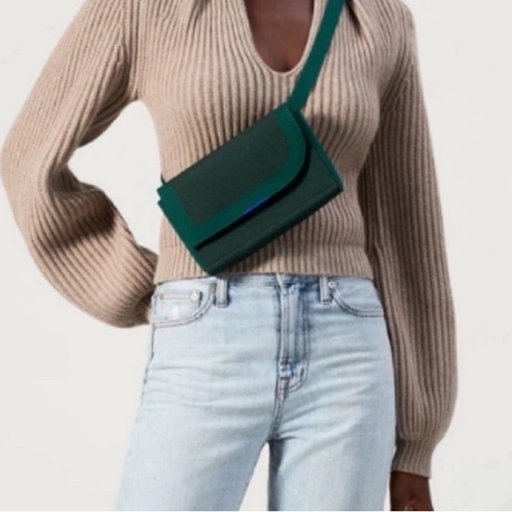 Rothy’s Juniper Green Belt Bag